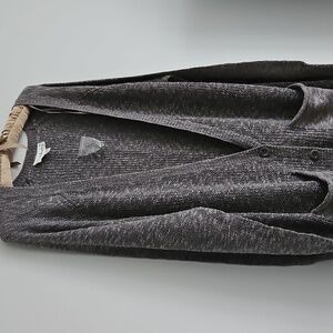 Cloud Chaser Charcoal Cardigan